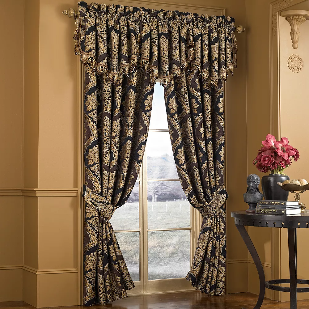 Five Queens Court Reilly Window Curtain Set 3 Five Queens Court Reilly Window Curtain Set