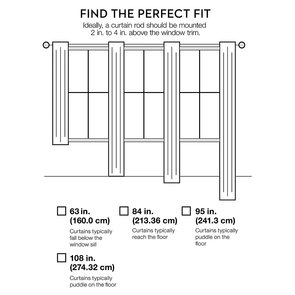 Five Queens Court Reilly Window Curtain Set 4 Five Queens Court Reilly Window Curtain Set - Image 2