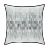 Five Queens Court Fulton Square Throw Pillow -Five Queens Court Shop 3667335 Blue