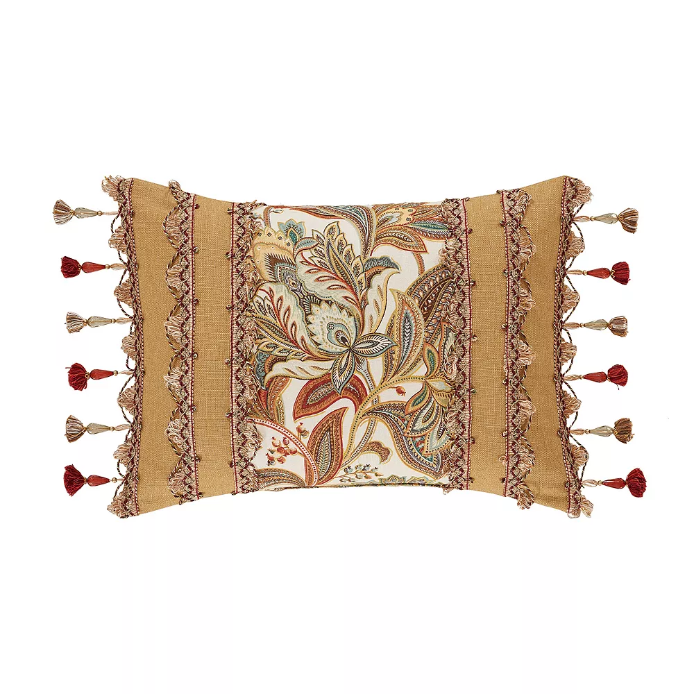 Five Queens Court August Multi Boudoir Decorative Throw Pillow