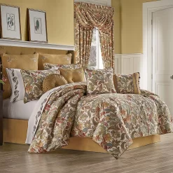 Five Queens Court August Multi Comforter Set Or Euro Sham