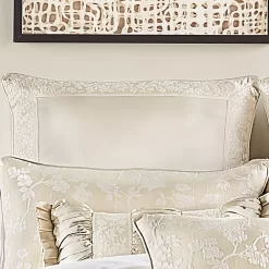 Five Queens Court Baltimore Ivory Euro Sham -Five Queens Court Shop 4478113 ALT2