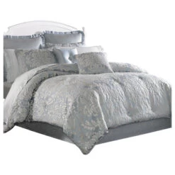 Faith Queen Comforter Set, King, French Blue