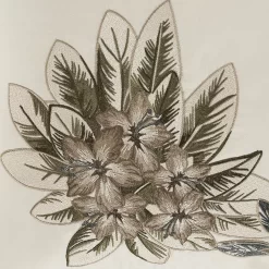 Five Queens Court Pamela Ivory Throw Pillow -Five Queens Court Shop 4586394 ALT3