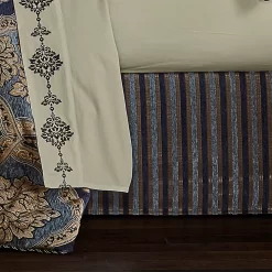 Five Queens Court Bristol Indigo Comforter Set With Shams -Five Queens Court Shop 4780974 ALT2