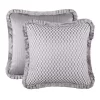 Five Queens Court Lafayette Silver Euro Sham -Five Queens Court Shop 4790239