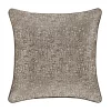 Five Queens Court Calgary Taupe 20" Square Decorative Throw Pillow -Five Queens Court Shop 4790248