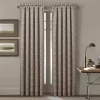 Five Queens Court Calgary Taupe 2-pack Window Curtain Set -Five Queens Court Shop 4790249
