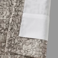 Five Queens Court Calgary Taupe 2-pack Window Curtain Set -Five Queens Court Shop 4790249 ALT2