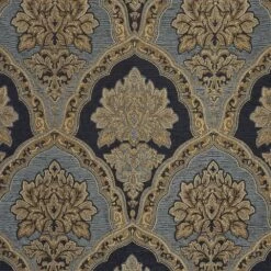 Five Queens Court Bristol Indigo 2-pack Window Curtain Set -Five Queens Court Shop 4790284 ALT3