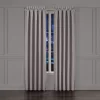 Five Queens Court Houston Charcoal 2-pack Window Curtain Set -Five Queens Court Shop 4790297