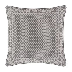 Five Queens Court Houston Charcoal Euro Sham