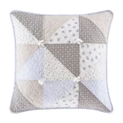 Five Queens Court Phoebe Square Decorative Throw Pillow