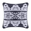 Five Queens Court Shelburne Indigo 16" Square Decorative Throw Pillow -Five Queens Court Shop 4990017