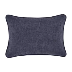 Five Queens Court Shelburne Indigo Boudoir Decorative Throw Pillow -Five Queens Court Shop 4990024 ALT2