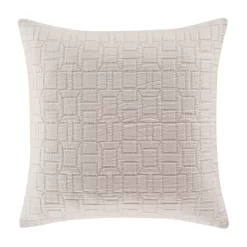 Five Queens Court Sheldon Ecru Euro Sham