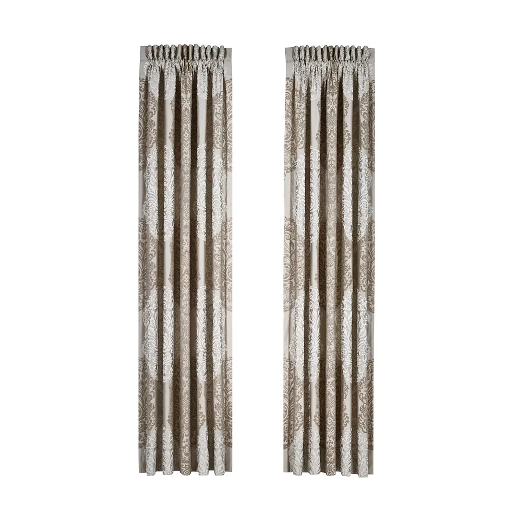 Five Queens Court Lambert 2-pack Window Curtain Set 3 Five Queens Court Lambert 2-pack Window Curtain Set
