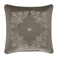 Five Queens Court Camilla 18" Square Decorative Throw Pillow