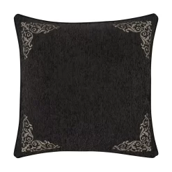 Five Queens Court Monaco Black Euro Sham