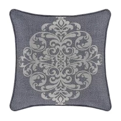 Five Queens Court Rachel 20" Square Decorative Throw Pillow