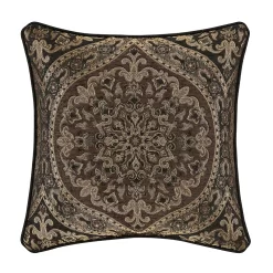 Five Queens Court Jeremy 18" Square Decorative Throw Pillow