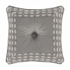 Five Queens Court Belford 18" Square Embellished Pillow -Five Queens Court Shop 5730807