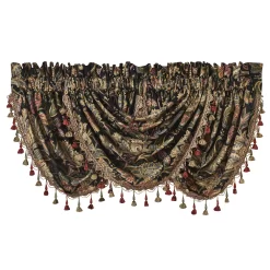 Five Queens Court Stefania Window Waterfall Valance -Five Queens Court Shop 5730884 ALT2