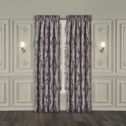 Five Queens Court Dominique 84" Set Of 2 Window Curtain Panels