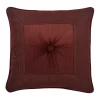 Five Queens Court Chianti 18" Square Throw Pillow -Five Queens Court Shop 5730895
