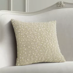 Five Queens Court Beaded Decorative Throw Pillow -Five Queens Court Shop 5756943 ALT3