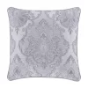 Five Queens Court Icy Bay Powder Blue 20" Square Decorative Throw Pillow -Five Queens Court Shop 5998606
