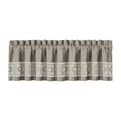 Five Queens Court Othello Linen Window Straight Valance -Five Queens Court Shop 5998674 ALT2