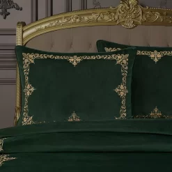 Five Queens Court Nicholas Evergreen 3-piece Duvet Cover Set 8 Five Queens Court Nicholas Evergreen 3-piece Duvet Cover Set -Five Queens Court Shop 6005946 ALT2