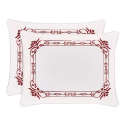 Five Queens Court Holiday Dreams Red 3-piece Duvet Cover Set -Five Queens Court Shop 6005947 ALT4