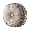 Five Queens Court Antonia Sand Tufted Round Decorative Throw Pillow -Five Queens Court Shop 6125267