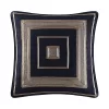 Five Queens Court Brooke Black Euro Sham -Five Queens Court Shop 6125293