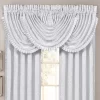 Five Queens Court Antonia White Window Waterfall Valance -Five Queens Court Shop 6125336