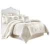 Mackay Comforter Set, White, Queen